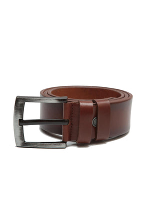 Esgue Hakiki Deri 4.5 cm Düz Taba Kemer