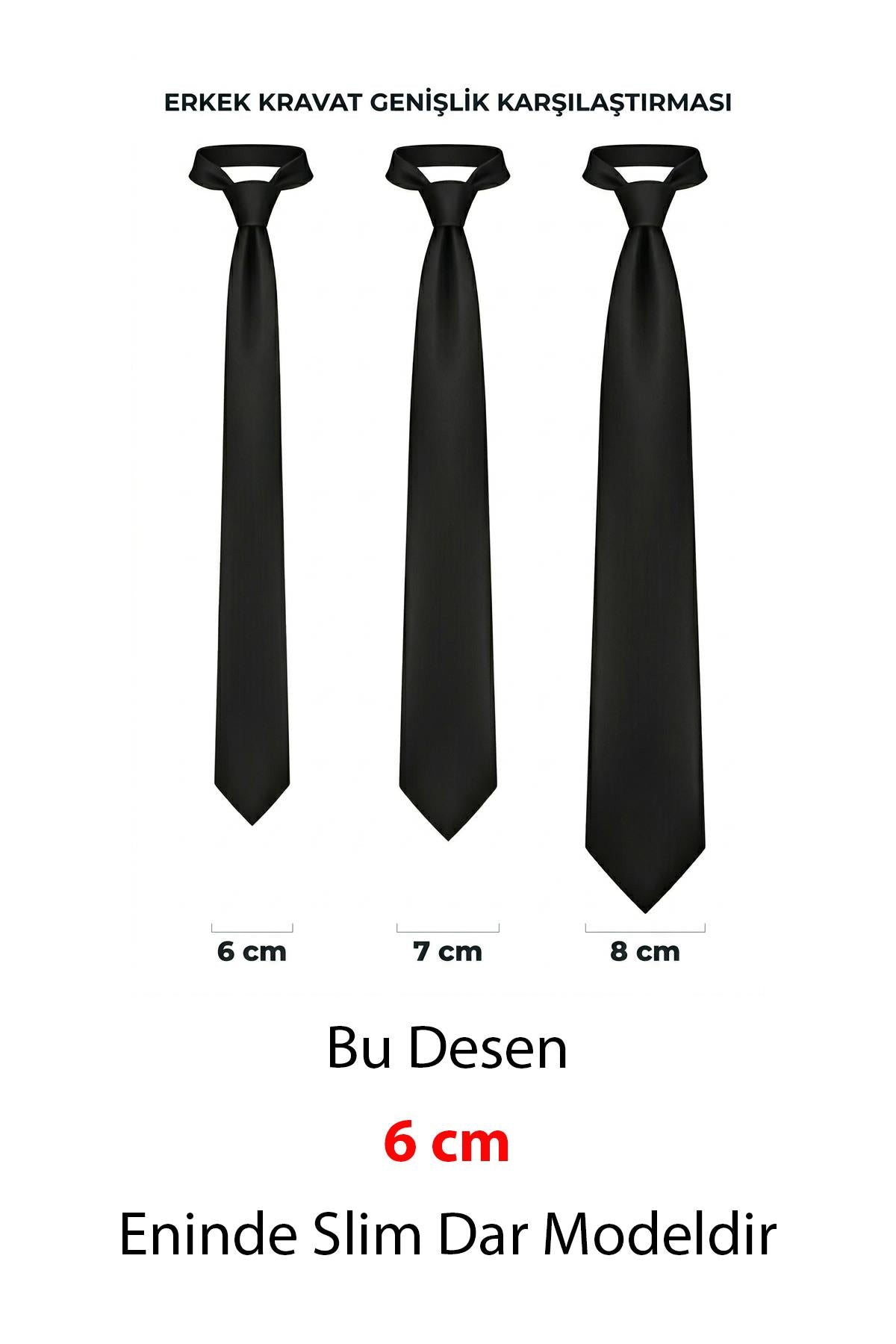 Esgue Hand Made 6 cm Slim Ekose Desen Lacivert Mavi Renk Mendilli İnce Kravat